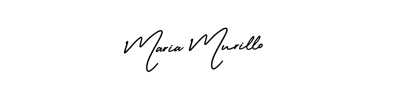 Use a signature maker to create a handwritten signature online. With this signature software, you can design (AmerikaSignatureDemo-Regular) your own signature for name Maria Murillo. Maria Murillo signature style 3 images and pictures png