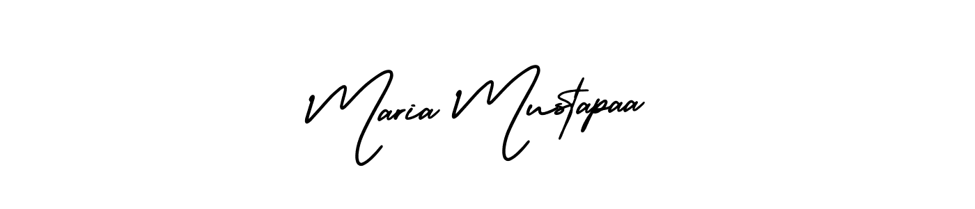 AmerikaSignatureDemo-Regular is a professional signature style that is perfect for those who want to add a touch of class to their signature. It is also a great choice for those who want to make their signature more unique. Get Maria Mustapaa name to fancy signature for free. Maria Mustapaa signature style 3 images and pictures png