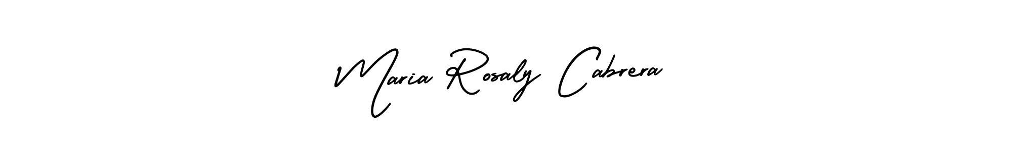 Also we have Maria Rosaly Cabrera name is the best signature style. Create professional handwritten signature collection using AmerikaSignatureDemo-Regular autograph style. Maria Rosaly Cabrera signature style 3 images and pictures png