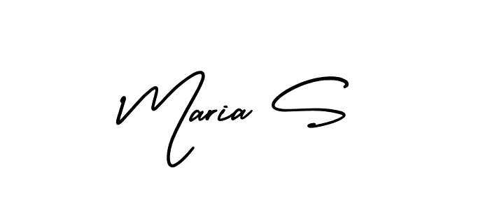 How to Draw Maria S signature style? AmerikaSignatureDemo-Regular is a latest design signature styles for name Maria S. Maria S signature style 3 images and pictures png