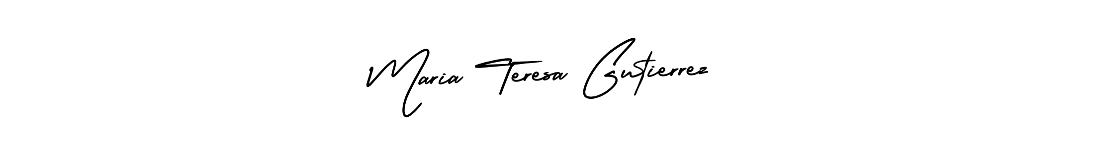 Similarly AmerikaSignatureDemo-Regular is the best handwritten signature design. Signature creator online .You can use it as an online autograph creator for name Maria Teresa Gutierrez. Maria Teresa Gutierrez signature style 3 images and pictures png