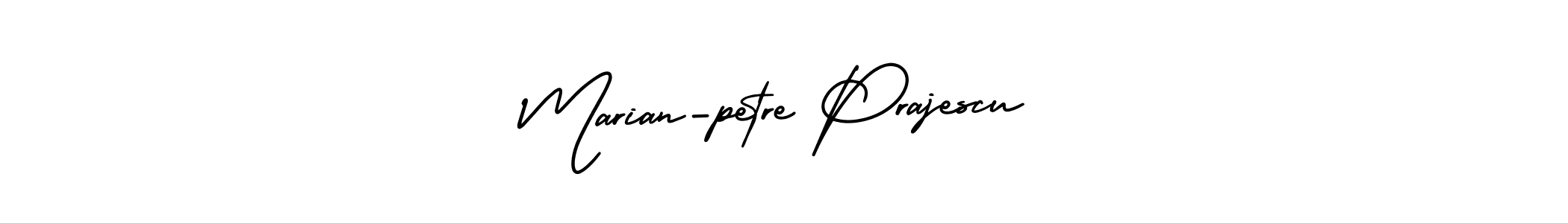 Create a beautiful signature design for name Marian-petre Prajescu. With this signature (AmerikaSignatureDemo-Regular) fonts, you can make a handwritten signature for free. Marian-petre Prajescu signature style 3 images and pictures png