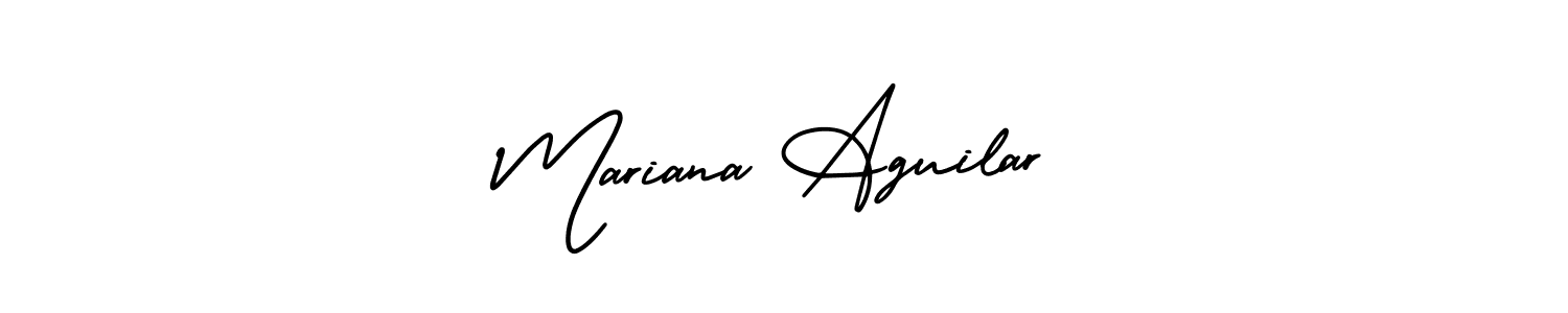 Similarly AmerikaSignatureDemo-Regular is the best handwritten signature design. Signature creator online .You can use it as an online autograph creator for name Mariana Aguilar. Mariana Aguilar signature style 3 images and pictures png