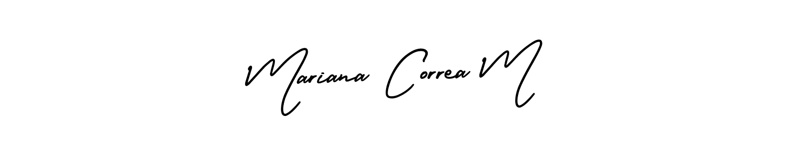 Also we have Mariana Correa M name is the best signature style. Create professional handwritten signature collection using AmerikaSignatureDemo-Regular autograph style. Mariana Correa M signature style 3 images and pictures png