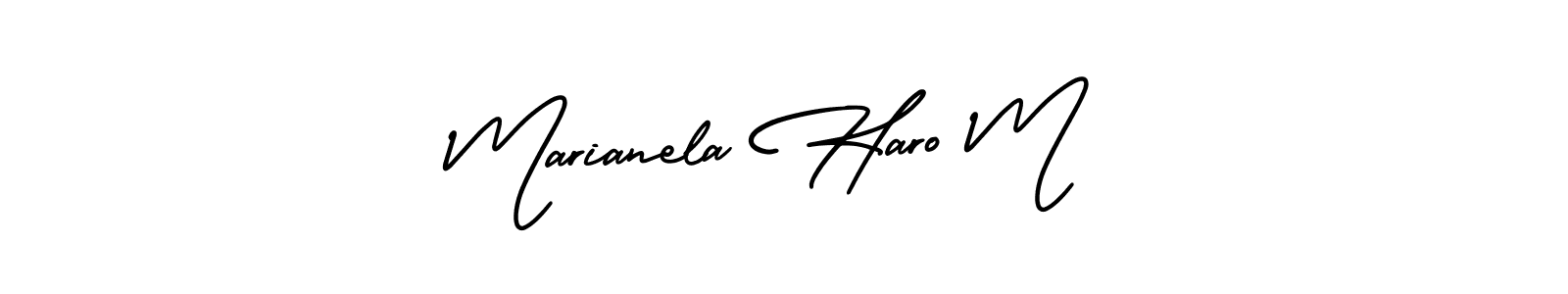 See photos of Marianela Haro M official signature by Spectra . Check more albums & portfolios. Read reviews & check more about AmerikaSignatureDemo-Regular font. Marianela Haro M signature style 3 images and pictures png