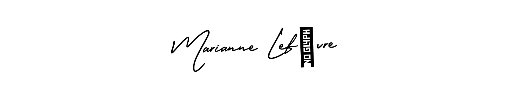 Make a beautiful signature design for name Marianne Lefévre. Use this online signature maker to create a handwritten signature for free. Marianne Lefévre signature style 3 images and pictures png