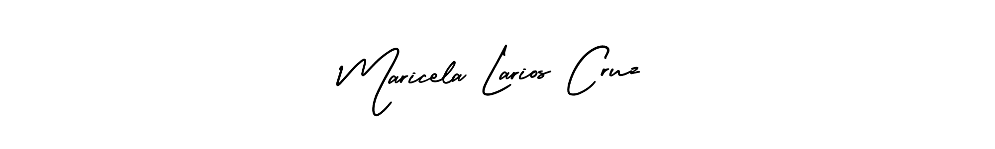 Maricela Larios Cruz stylish signature style. Best Handwritten Sign (AmerikaSignatureDemo-Regular) for my name. Handwritten Signature Collection Ideas for my name Maricela Larios Cruz. Maricela Larios Cruz signature style 3 images and pictures png