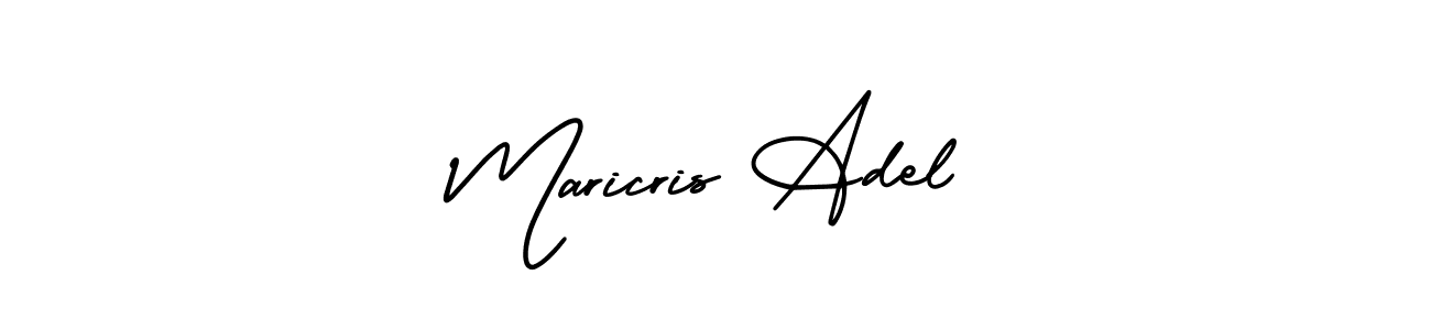 Make a beautiful signature design for name Maricris Adel. Use this online signature maker to create a handwritten signature for free. Maricris Adel signature style 3 images and pictures png
