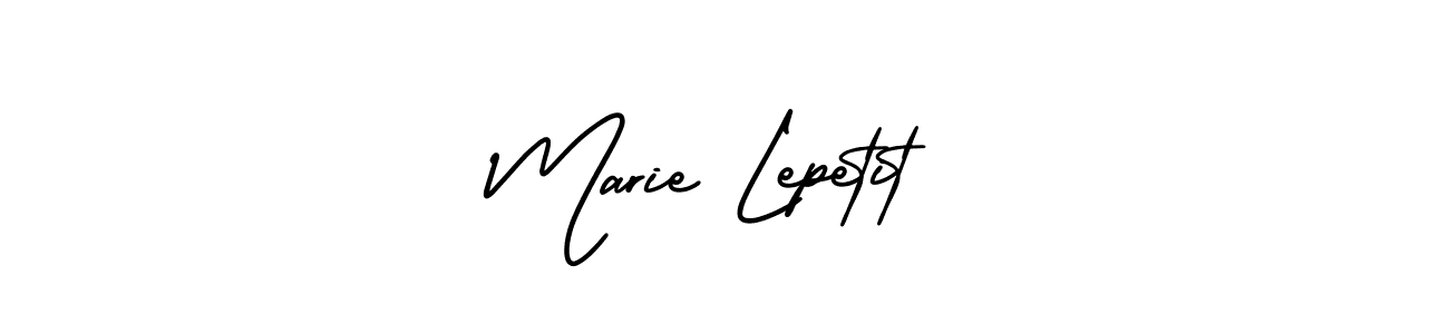 Make a beautiful signature design for name Marie Lepetit. Use this online signature maker to create a handwritten signature for free. Marie Lepetit signature style 3 images and pictures png