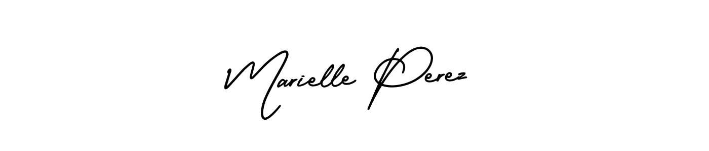 Make a beautiful signature design for name Marielle Perez. Use this online signature maker to create a handwritten signature for free. Marielle Perez signature style 3 images and pictures png