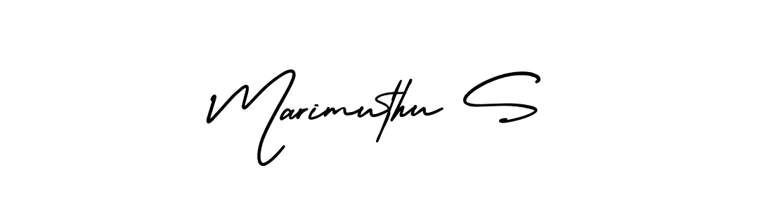How to make Marimuthu S signature? AmerikaSignatureDemo-Regular is a professional autograph style. Create handwritten signature for Marimuthu S name. Marimuthu S signature style 3 images and pictures png
