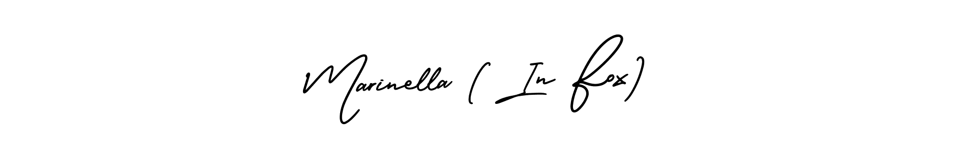 This is the best signature style for the Marinella ( In Fox) name. Also you like these signature font (AmerikaSignatureDemo-Regular). Mix name signature. Marinella ( In Fox) signature style 3 images and pictures png