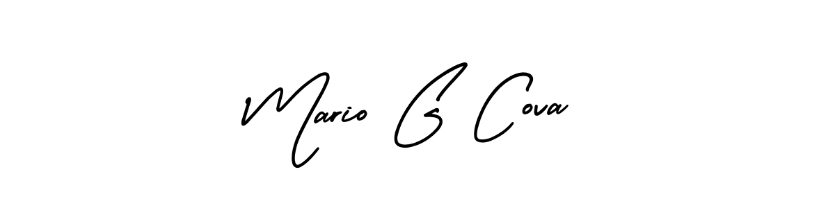 How to Draw Mario G Cova signature style? AmerikaSignatureDemo-Regular is a latest design signature styles for name Mario G Cova. Mario G Cova signature style 3 images and pictures png