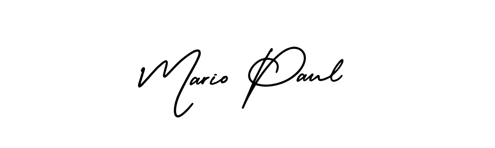 Make a beautiful signature design for name Mario Paul. Use this online signature maker to create a handwritten signature for free. Mario Paul signature style 3 images and pictures png