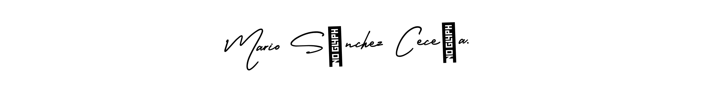 How to make Mario Sánchez Ceceña. signature? AmerikaSignatureDemo-Regular is a professional autograph style. Create handwritten signature for Mario Sánchez Ceceña. name. Mario Sánchez Ceceña. signature style 3 images and pictures png