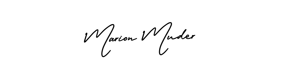 Make a short Marion Muder signature style. Manage your documents anywhere anytime using AmerikaSignatureDemo-Regular. Create and add eSignatures, submit forms, share and send files easily. Marion Muder signature style 3 images and pictures png