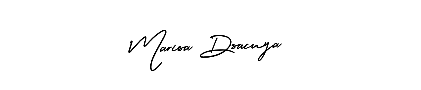 How to make Marisa Dsacuya signature? AmerikaSignatureDemo-Regular is a professional autograph style. Create handwritten signature for Marisa Dsacuya name. Marisa Dsacuya signature style 3 images and pictures png