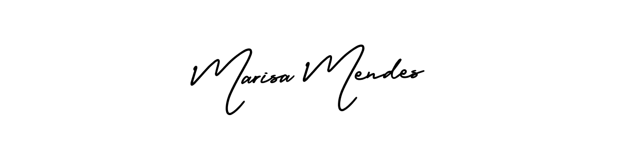 Also we have Marisa Mendes name is the best signature style. Create professional handwritten signature collection using AmerikaSignatureDemo-Regular autograph style. Marisa Mendes signature style 3 images and pictures png
