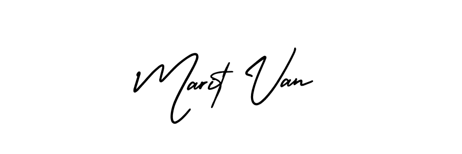 Make a beautiful signature design for name Marit Van. Use this online signature maker to create a handwritten signature for free. Marit Van signature style 3 images and pictures png
