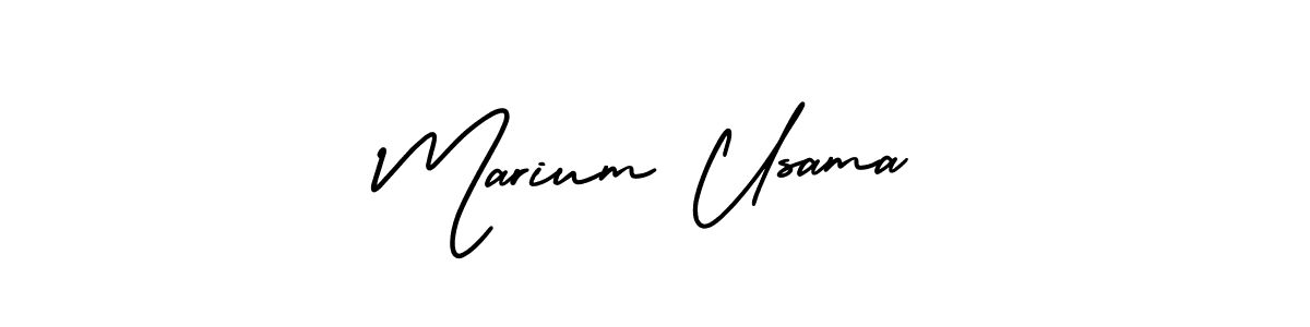 Similarly AmerikaSignatureDemo-Regular is the best handwritten signature design. Signature creator online .You can use it as an online autograph creator for name Marium Usama. Marium Usama signature style 3 images and pictures png
