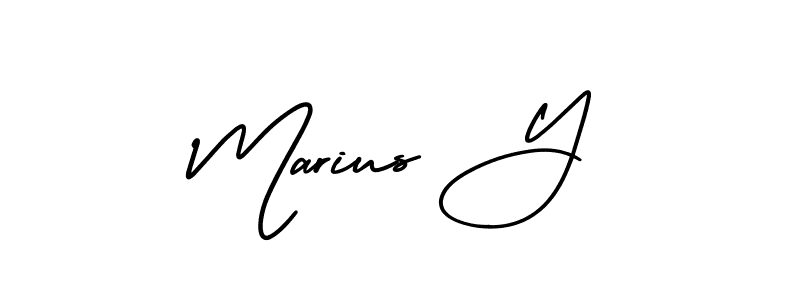 Check out images of Autograph of Marius Y name. Actor Marius Y Signature Style. AmerikaSignatureDemo-Regular is a professional sign style online. Marius Y signature style 3 images and pictures png