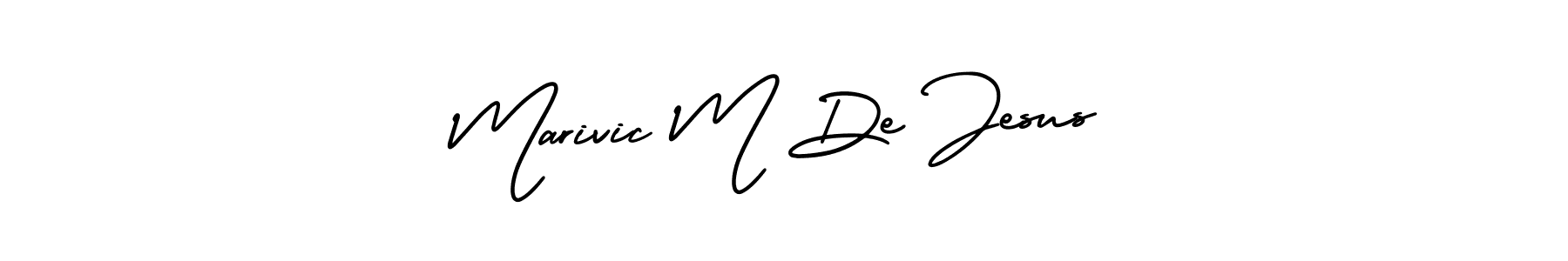 Once you've used our free online signature maker to create your best signature AmerikaSignatureDemo-Regular style, it's time to enjoy all of the benefits that Marivic M De Jesus name signing documents. Marivic M De Jesus signature style 3 images and pictures png