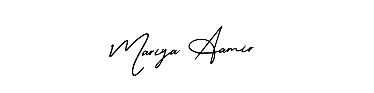 Once you've used our free online signature maker to create your best signature AmerikaSignatureDemo-Regular style, it's time to enjoy all of the benefits that Mariya Aamir name signing documents. Mariya Aamir signature style 3 images and pictures png