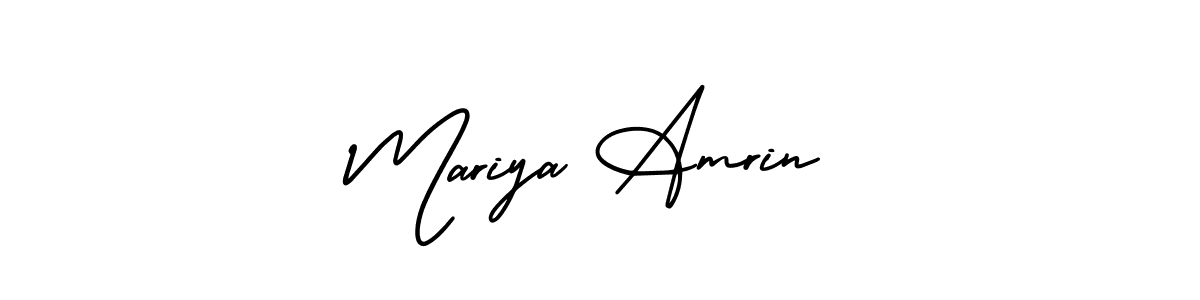 Once you've used our free online signature maker to create your best signature AmerikaSignatureDemo-Regular style, it's time to enjoy all of the benefits that Mariya Amrin name signing documents. Mariya Amrin signature style 3 images and pictures png