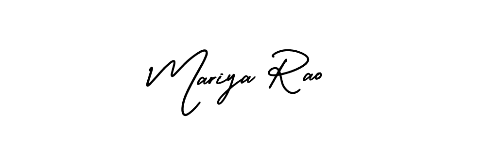 Once you've used our free online signature maker to create your best signature AmerikaSignatureDemo-Regular style, it's time to enjoy all of the benefits that Mariya Rao name signing documents. Mariya Rao signature style 3 images and pictures png