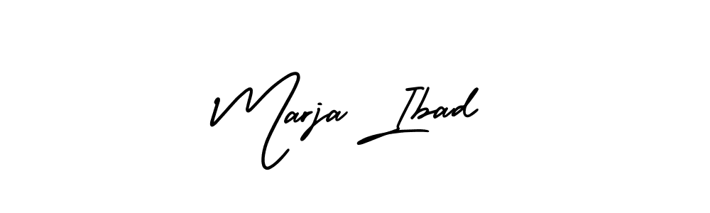 Check out images of Autograph of Marja Ibad name. Actor Marja Ibad Signature Style. AmerikaSignatureDemo-Regular is a professional sign style online. Marja Ibad signature style 3 images and pictures png
