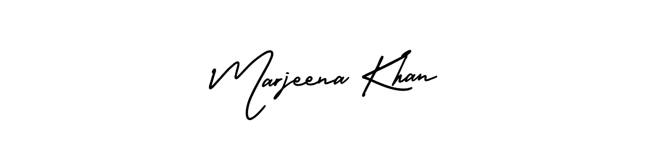 Similarly AmerikaSignatureDemo-Regular is the best handwritten signature design. Signature creator online .You can use it as an online autograph creator for name Marjeena Khan. Marjeena Khan signature style 3 images and pictures png