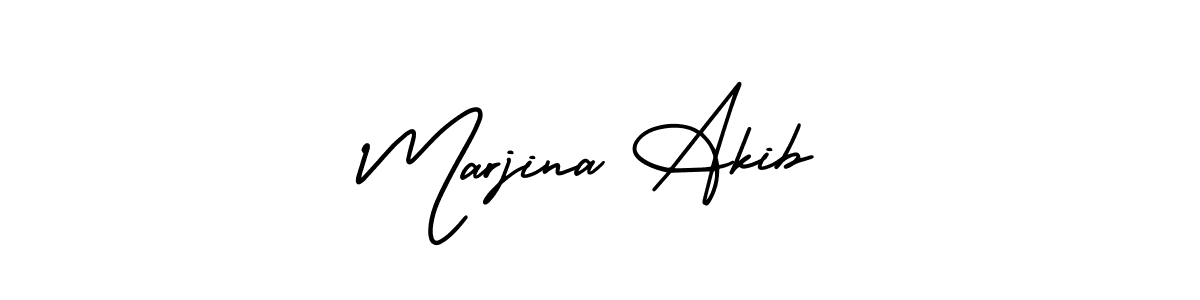 Once you've used our free online signature maker to create your best signature AmerikaSignatureDemo-Regular style, it's time to enjoy all of the benefits that Marjina Akib name signing documents. Marjina Akib signature style 3 images and pictures png