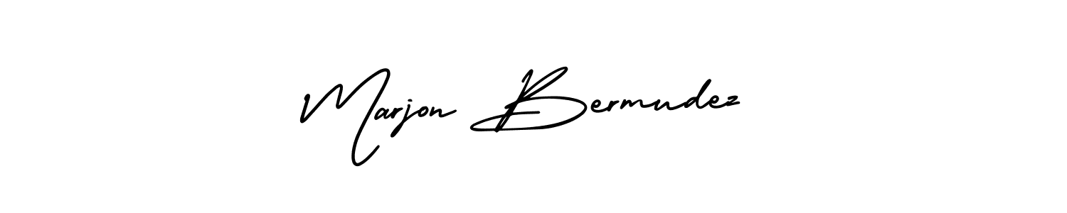 You can use this online signature creator to create a handwritten signature for the name Marjon Bermudez. This is the best online autograph maker. Marjon Bermudez signature style 3 images and pictures png