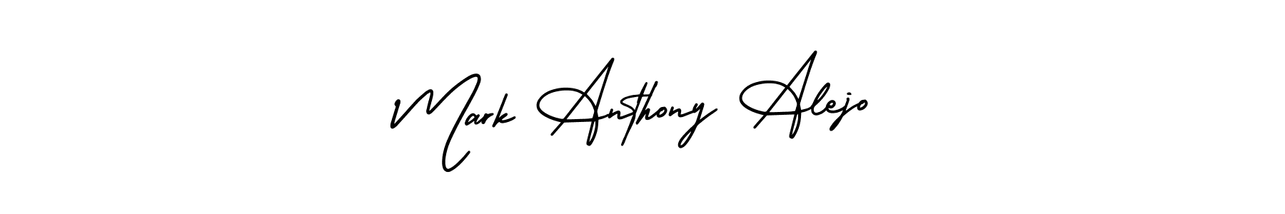 It looks lik you need a new signature style for name Mark Anthony Alejo. Design unique handwritten (AmerikaSignatureDemo-Regular) signature with our free signature maker in just a few clicks. Mark Anthony Alejo signature style 3 images and pictures png
