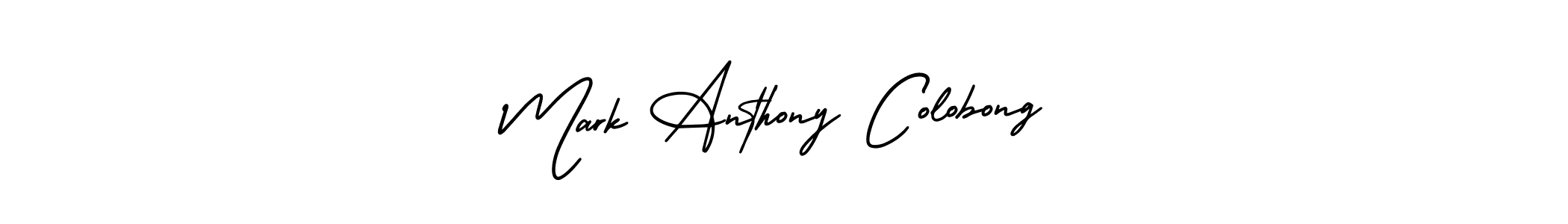 Create a beautiful signature design for name Mark Anthony Colobong. With this signature (AmerikaSignatureDemo-Regular) fonts, you can make a handwritten signature for free. Mark Anthony Colobong signature style 3 images and pictures png