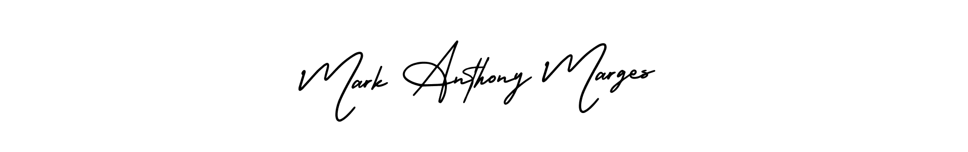 Design your own signature with our free online signature maker. With this signature software, you can create a handwritten (AmerikaSignatureDemo-Regular) signature for name Mark Anthony Marges. Mark Anthony Marges signature style 3 images and pictures png