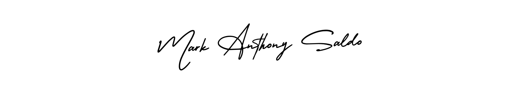 How to make Mark Anthony Saldo signature? AmerikaSignatureDemo-Regular is a professional autograph style. Create handwritten signature for Mark Anthony Saldo name. Mark Anthony Saldo signature style 3 images and pictures png