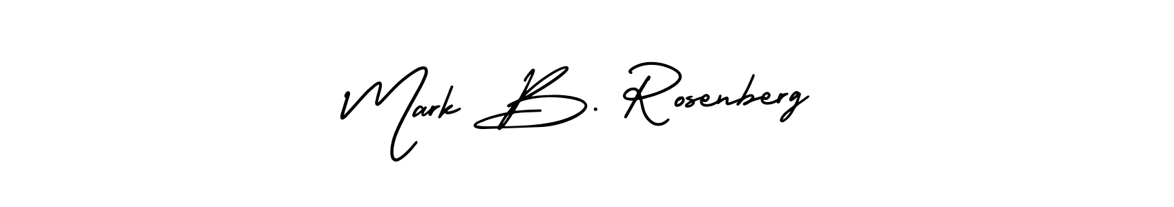 How to Draw Mark B. Rosenberg signature style? AmerikaSignatureDemo-Regular is a latest design signature styles for name Mark B. Rosenberg. Mark B. Rosenberg signature style 3 images and pictures png