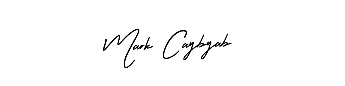 How to Draw Mark Caybyab signature style? AmerikaSignatureDemo-Regular is a latest design signature styles for name Mark Caybyab. Mark Caybyab signature style 3 images and pictures png