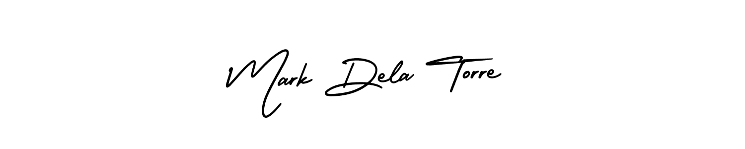 The best way (AmerikaSignatureDemo-Regular) to make a short signature is to pick only two or three words in your name. The name Mark Dela Torre include a total of six letters. For converting this name. Mark Dela Torre signature style 3 images and pictures png