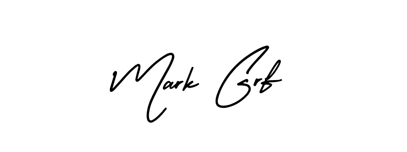 The best way (AmerikaSignatureDemo-Regular) to make a short signature is to pick only two or three words in your name. The name Mark Grf include a total of six letters. For converting this name. Mark Grf signature style 3 images and pictures png