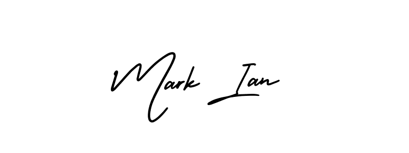 Make a beautiful signature design for name Mark Ian. With this signature (AmerikaSignatureDemo-Regular) style, you can create a handwritten signature for free. Mark Ian signature style 3 images and pictures png