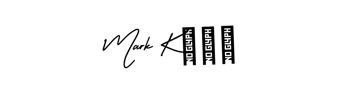 You should practise on your own different ways (AmerikaSignatureDemo-Regular) to write your name (Mark Kříž) in signature. don't let someone else do it for you. Mark Kříž signature style 3 images and pictures png