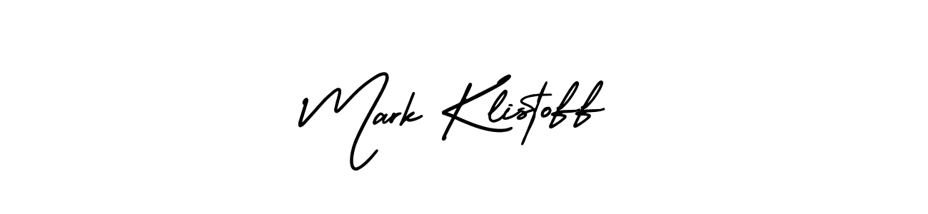 How to make Mark Klistoff name signature. Use AmerikaSignatureDemo-Regular style for creating short signs online. This is the latest handwritten sign. Mark Klistoff signature style 3 images and pictures png