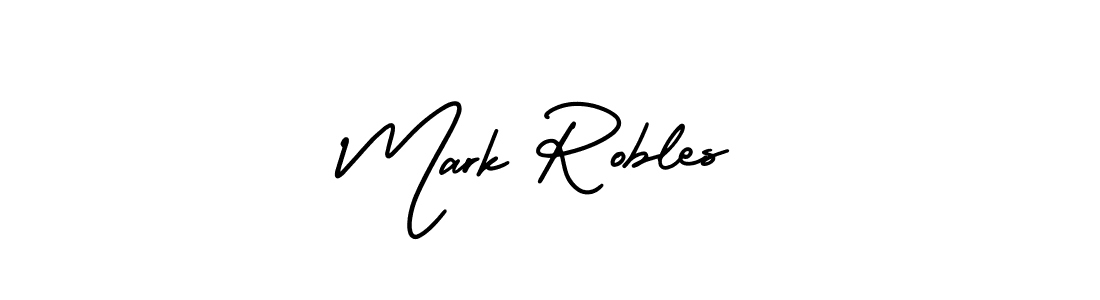 Mark Robles stylish signature style. Best Handwritten Sign (AmerikaSignatureDemo-Regular) for my name. Handwritten Signature Collection Ideas for my name Mark Robles. Mark Robles signature style 3 images and pictures png