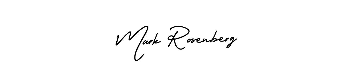 Mark Rosenberg stylish signature style. Best Handwritten Sign (AmerikaSignatureDemo-Regular) for my name. Handwritten Signature Collection Ideas for my name Mark Rosenberg. Mark Rosenberg signature style 3 images and pictures png