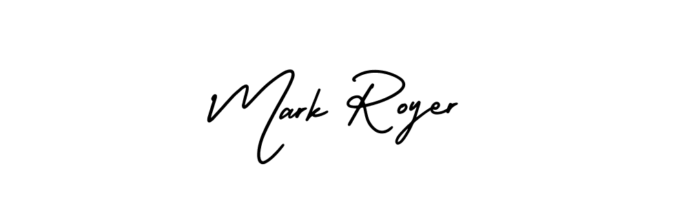 Design your own signature with our free online signature maker. With this signature software, you can create a handwritten (AmerikaSignatureDemo-Regular) signature for name Mark Royer. Mark Royer signature style 3 images and pictures png