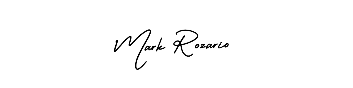 Make a beautiful signature design for name Mark Rozario. With this signature (AmerikaSignatureDemo-Regular) style, you can create a handwritten signature for free. Mark Rozario signature style 3 images and pictures png