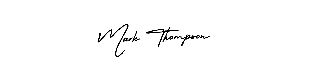 This is the best signature style for the Mark Thompson name. Also you like these signature font (AmerikaSignatureDemo-Regular). Mix name signature. Mark Thompson signature style 3 images and pictures png