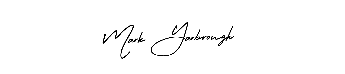 Make a beautiful signature design for name Mark Yarbrough. With this signature (AmerikaSignatureDemo-Regular) style, you can create a handwritten signature for free. Mark Yarbrough signature style 3 images and pictures png